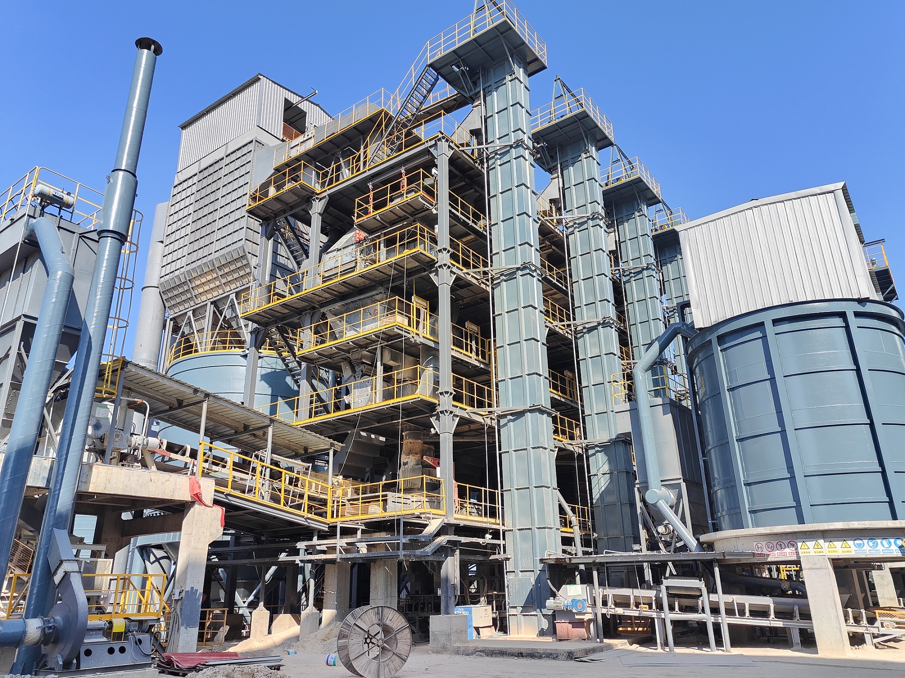 唐山金路v8干式整形砂石同出系統(tǒng)，新型立體化砂石生產(chǎn)模式