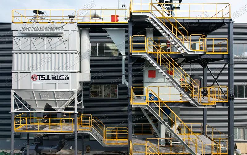 浙江干法制砂樓項(xiàng)目安裝飛快，馬上完工！