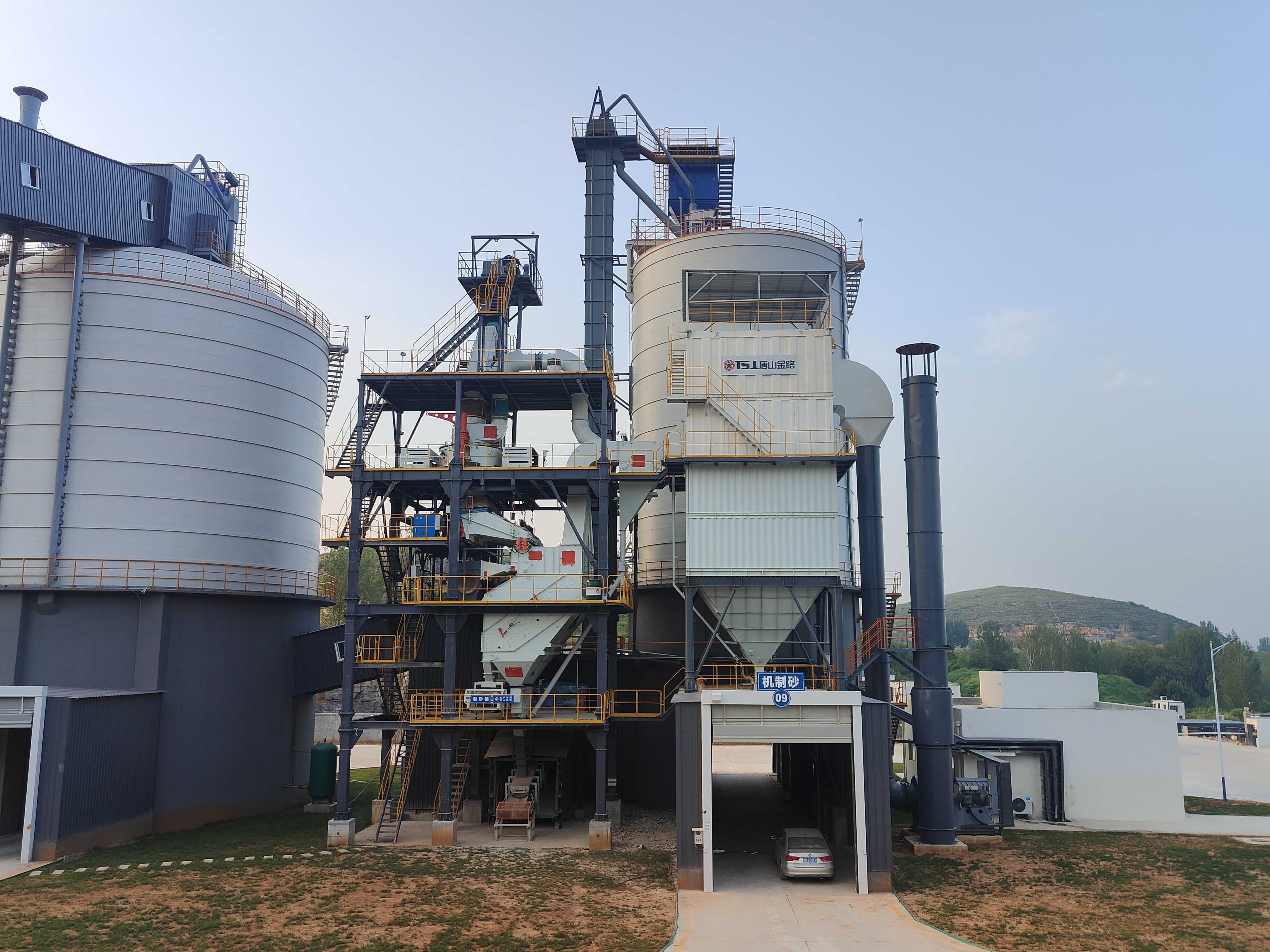 唐山金路制砂樓：引領砂石生產(chǎn)新變革