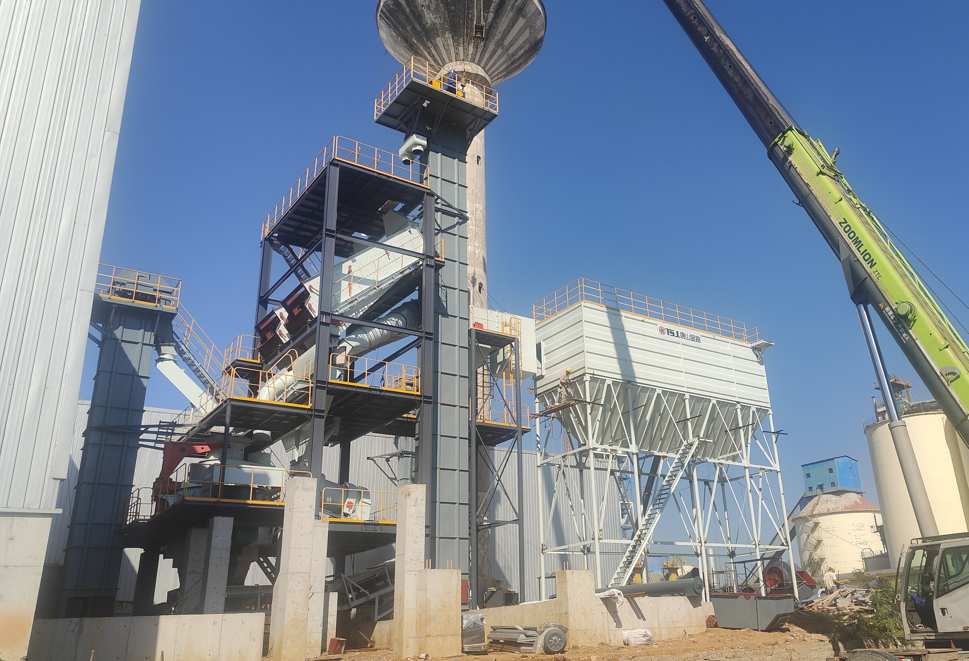 干法制砂樓：石粉變砂，細度與含粉率精準調(diào)控
