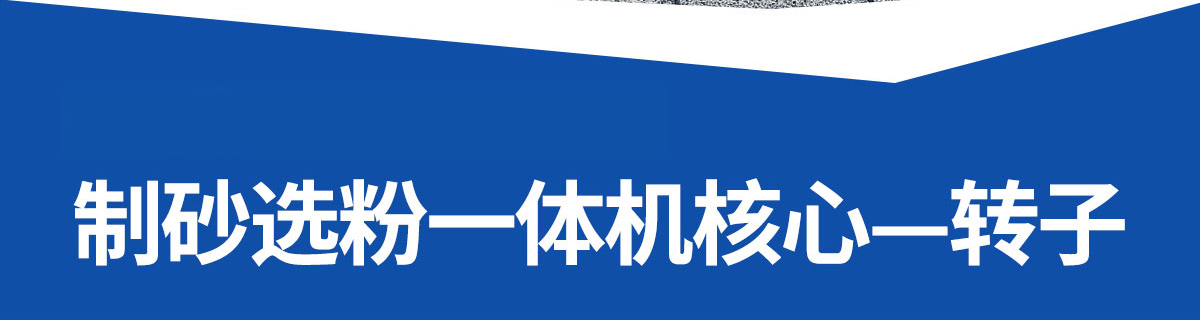 制砂選粉一體機(jī)核心轉(zhuǎn)子